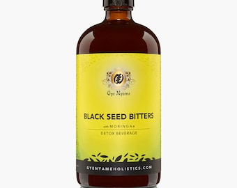 SCHWARZE SAMMELBITTER mit Moringa Detox Getränk 32 oz.