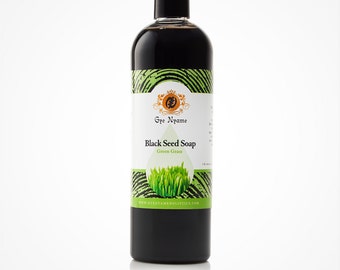 Green Grass BLACK SEED Liquid Soap