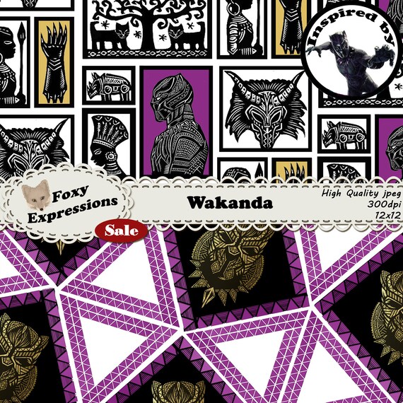 Wakanda Inspired by Marvel Comic Book Black Panther by Stan