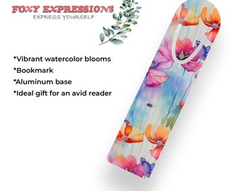 Watercolor Whispers Bookmark