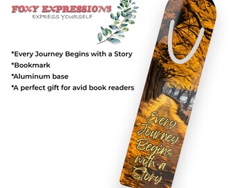 Every Journey Begins with a Story Bookmark