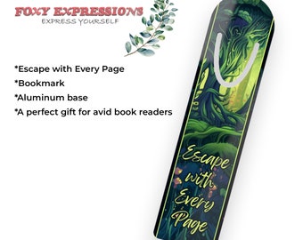 Escape With Every Page Bookmark