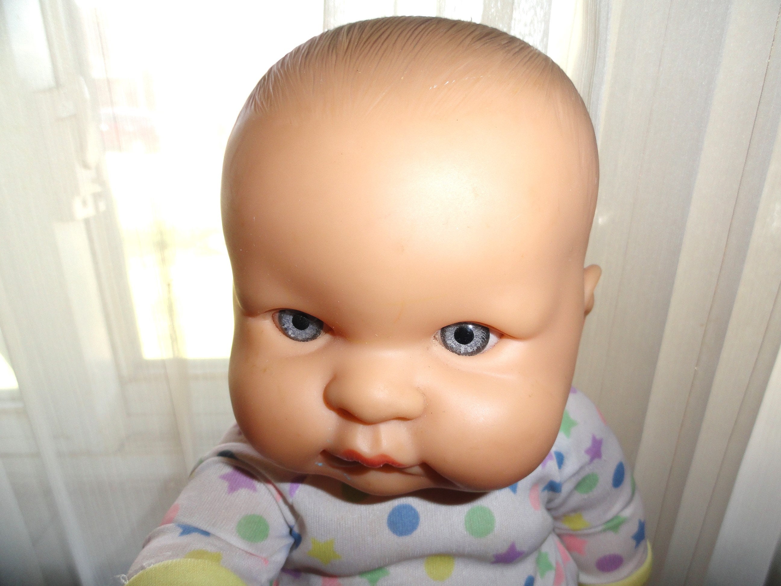 Vintage 1990's Berenguer All Vinyl Baby Doll - Etsy