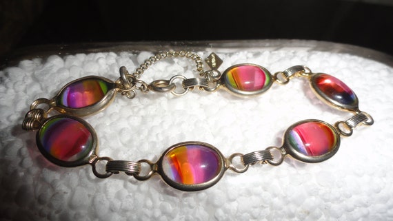 Vintage Sarah Coventry Harmony Rainbow Watermelon… - image 1