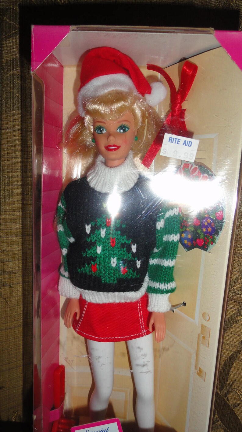 mattel 1996 happy holidays barbie doll special edition by mattel