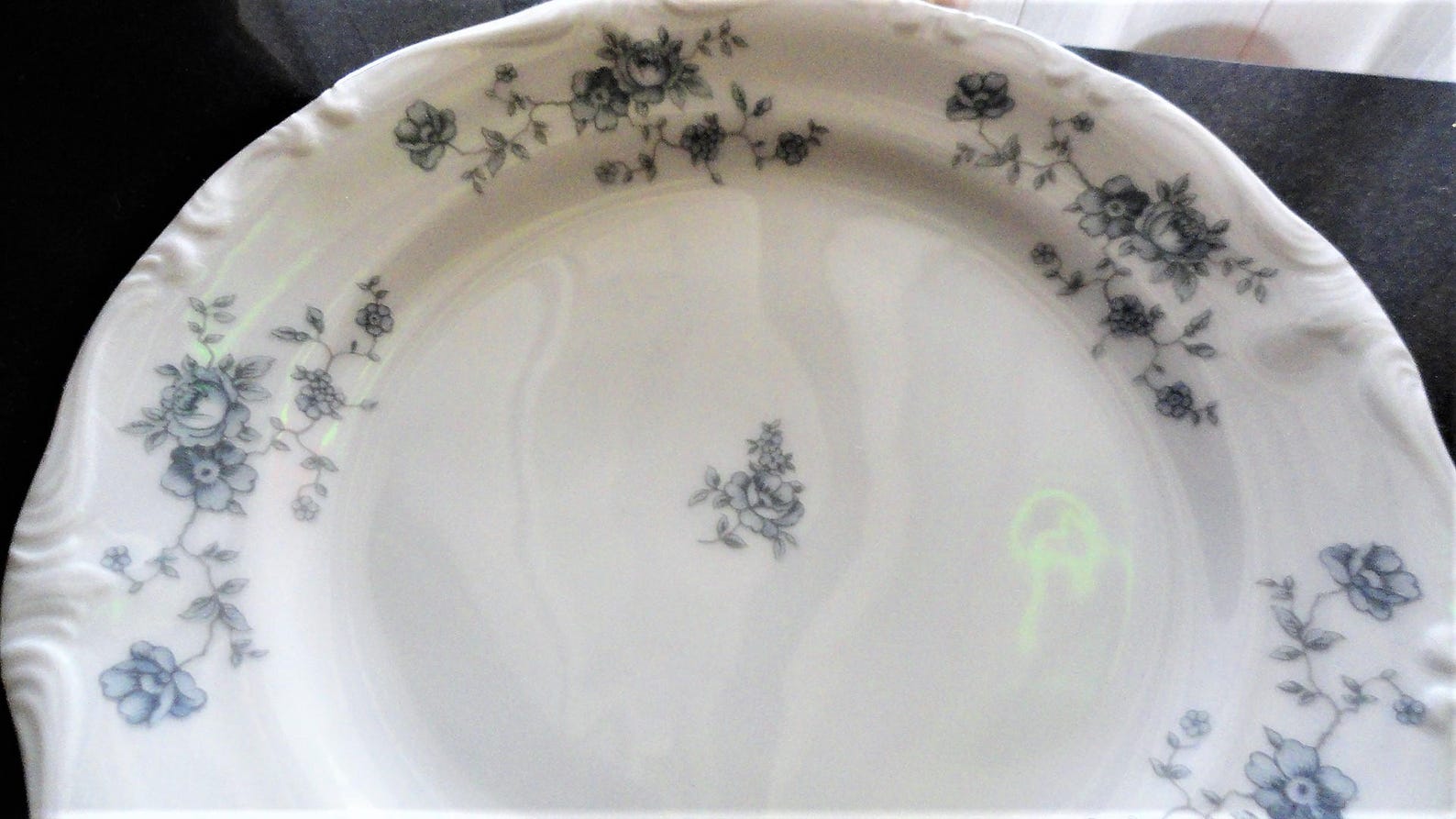 Vintage Johann Haviland China Corporation Blue Garland Etsy