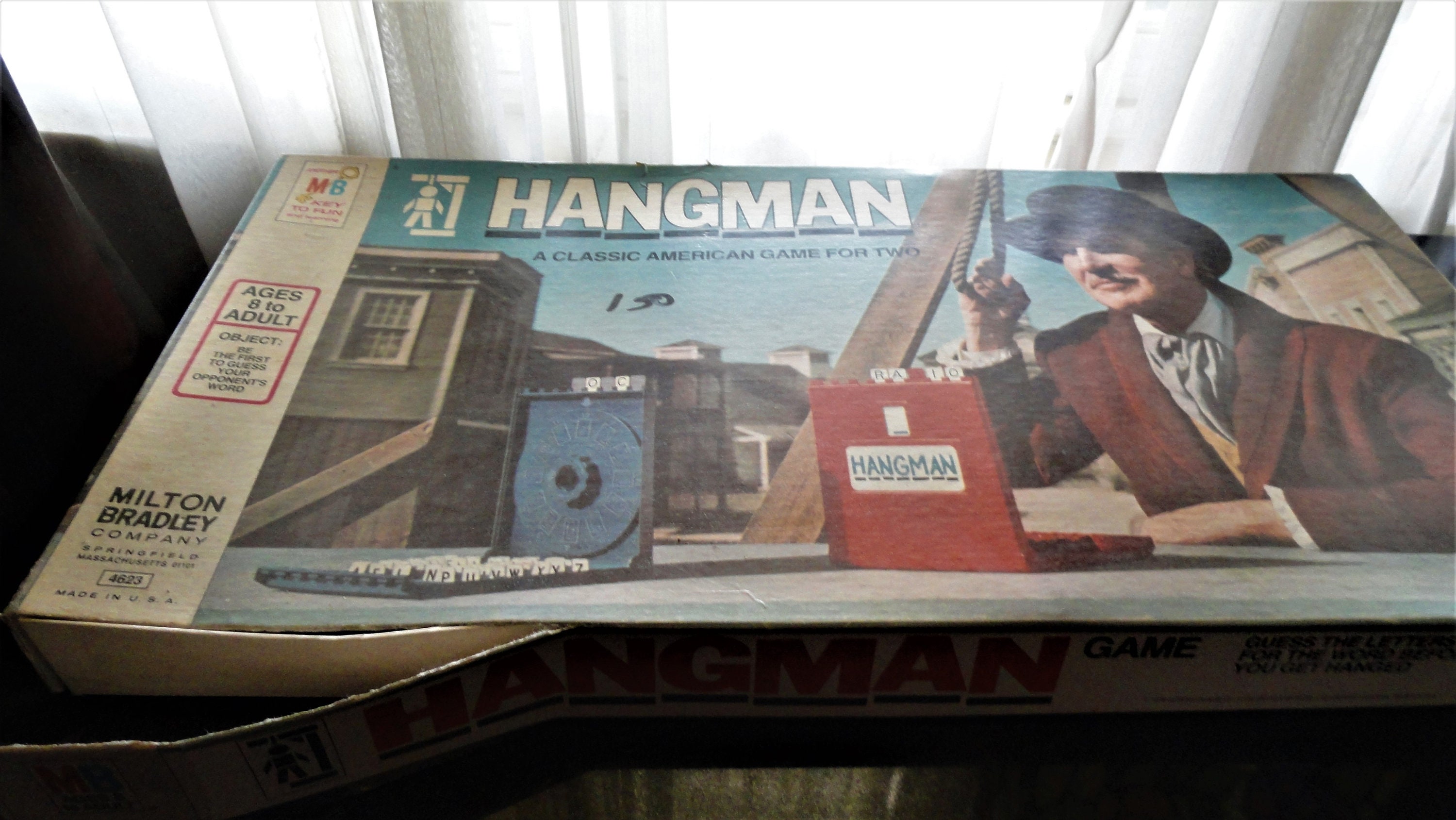 Vintage HANGMAN A Classic American Game for Two Complete