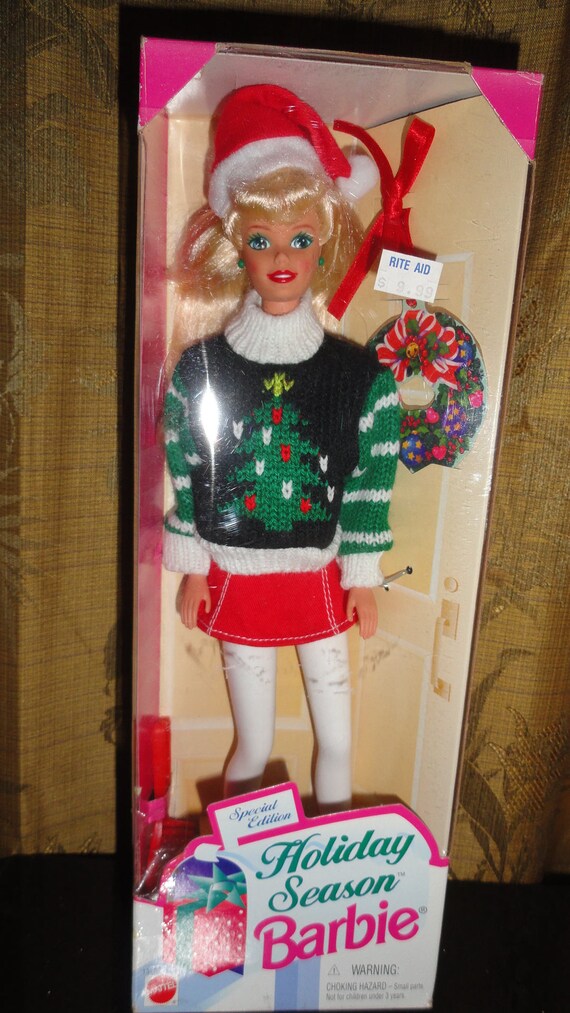 holiday season barbie 1996