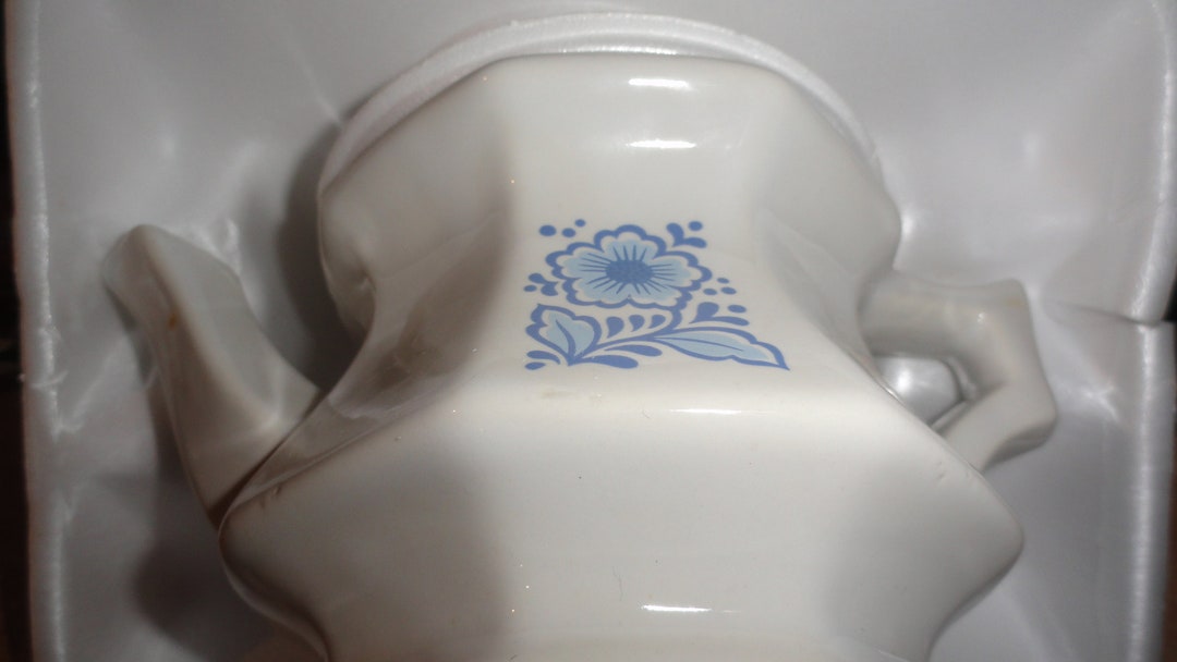 Vintage AVON China Teapot Perfumed Candle Holder in Its Etsy
