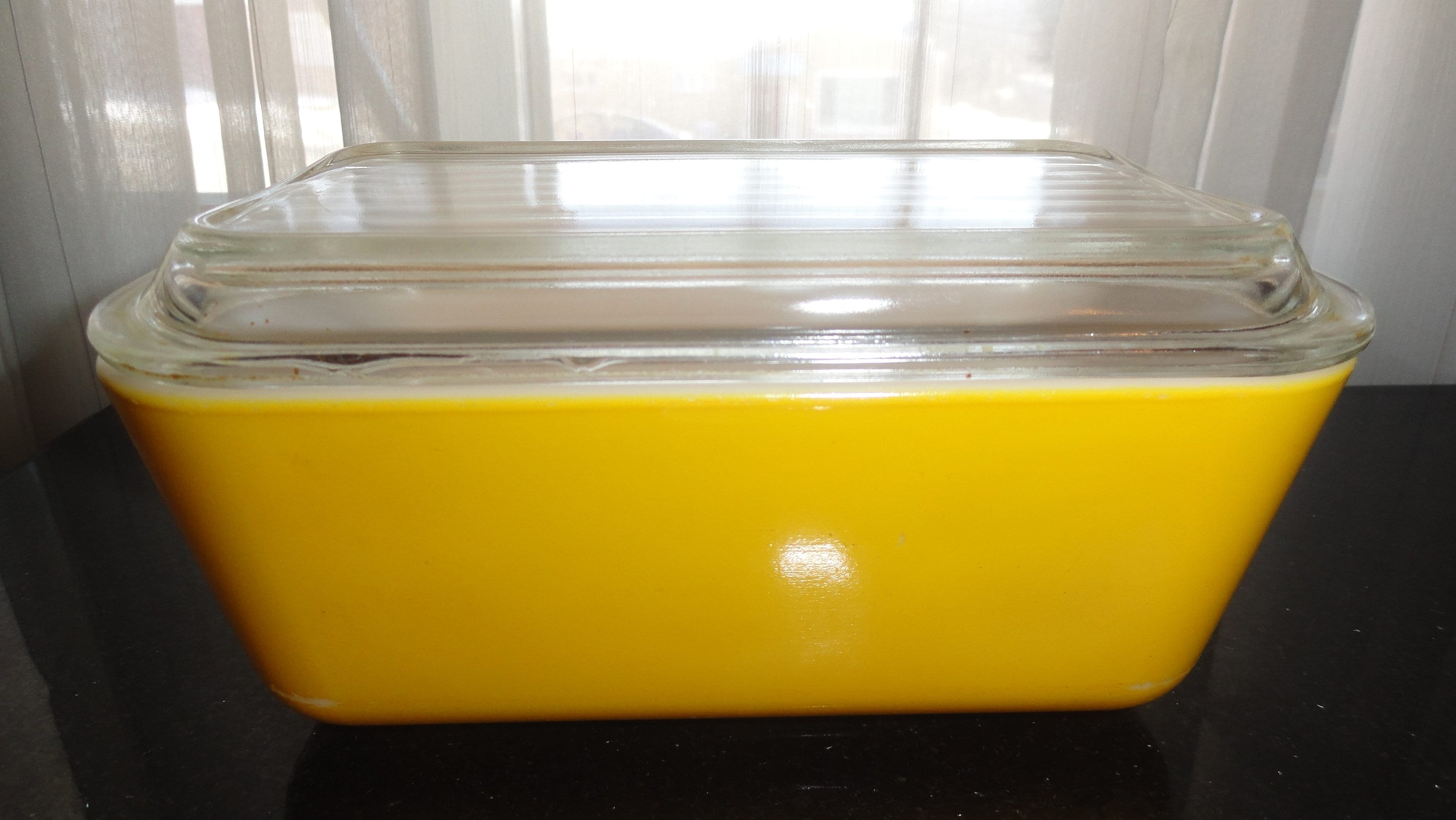 Mid Century 1950s Pyrex 0502 Lemon Yellow 1-12 Pint Refrigerated 502-C  Lidded Dish - Etsy
