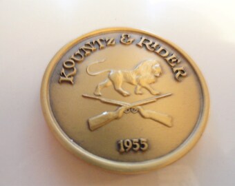 Mid Century 1950's Kountz & Rider 1955 Twenty-five Dollars