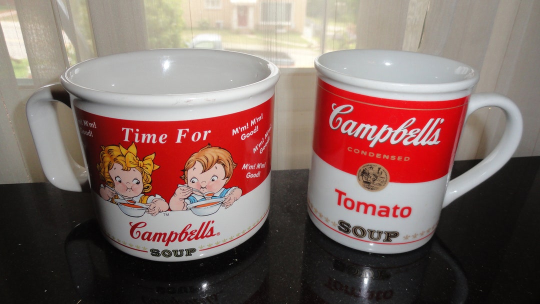 Vintage Campbell's 1998 Soup Mug & Campbell's Tomato Soup 125th