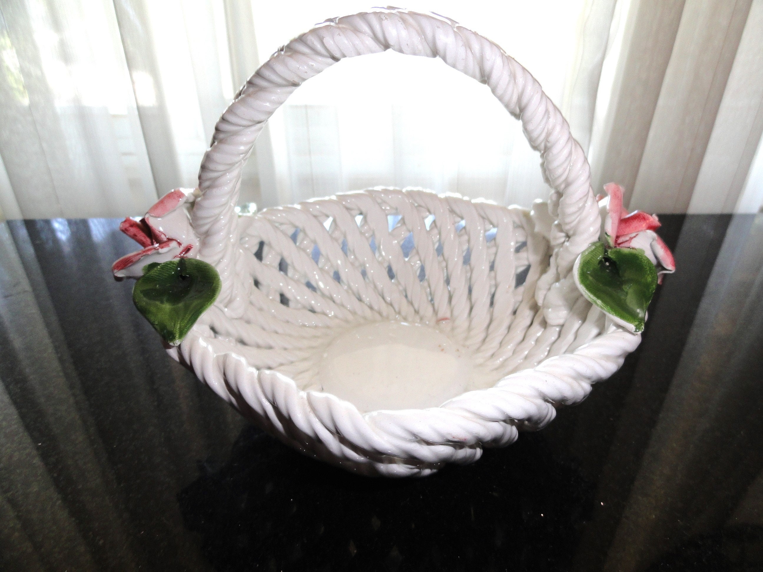 Mid Century LAVORATO E DIPINTO A MANO Made in Italy Hand Made and