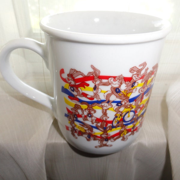 Vintage 1990's Nestle Quik + Milk = Chocolatey Fun Hot Chocolate Coffee Milk Cup