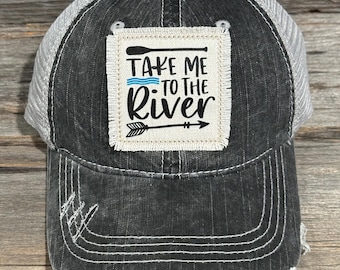 Take Me to the River Ponytail Hat