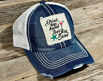 Drink in my Hand Denim Hat