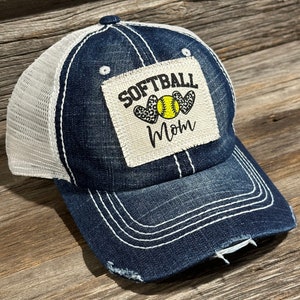 Softball Mom Women’s Denim Hat