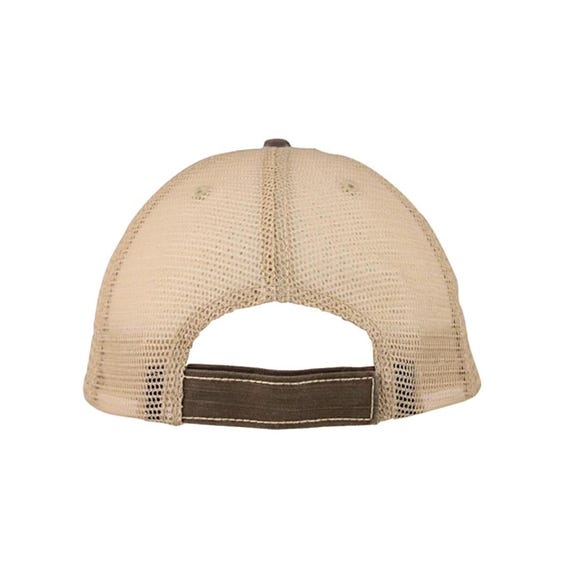 Football With Heart Distressed Hat - Etsy display picture 1