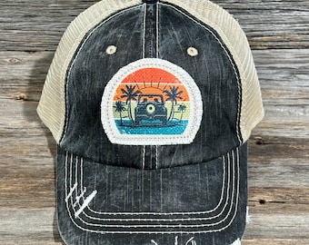 Sunset 4x4 Off-Road Vehicle Hat