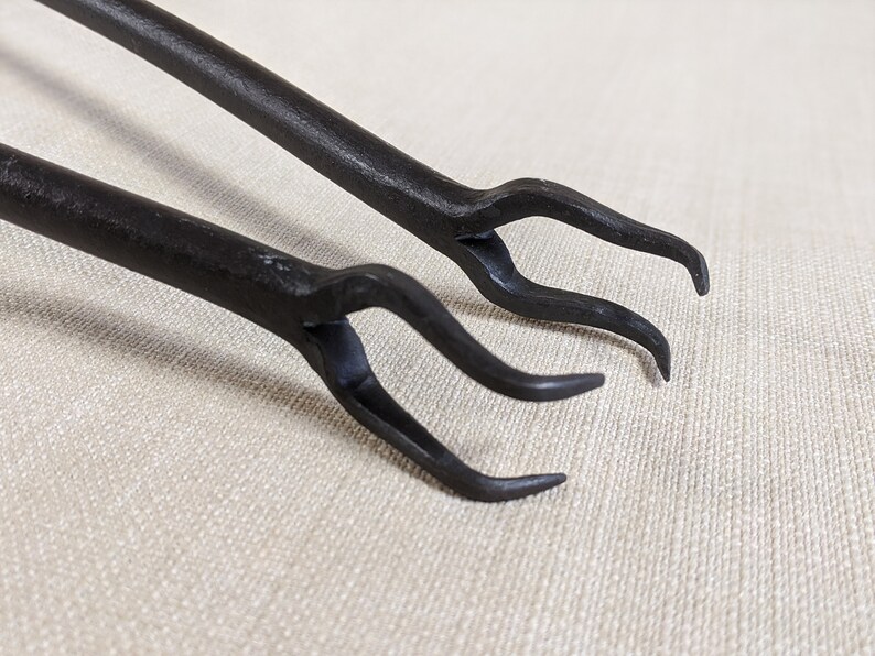 Wrap Fire Tongs Ideal for Use in an Open Fireplace or Log Etsy UK