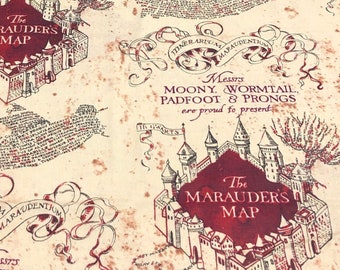 Marauders Map Svg Etsy