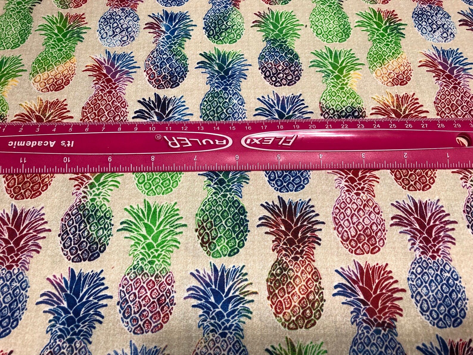 pineapple fabric by the yard