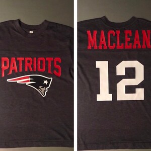 personalized patriots jersey