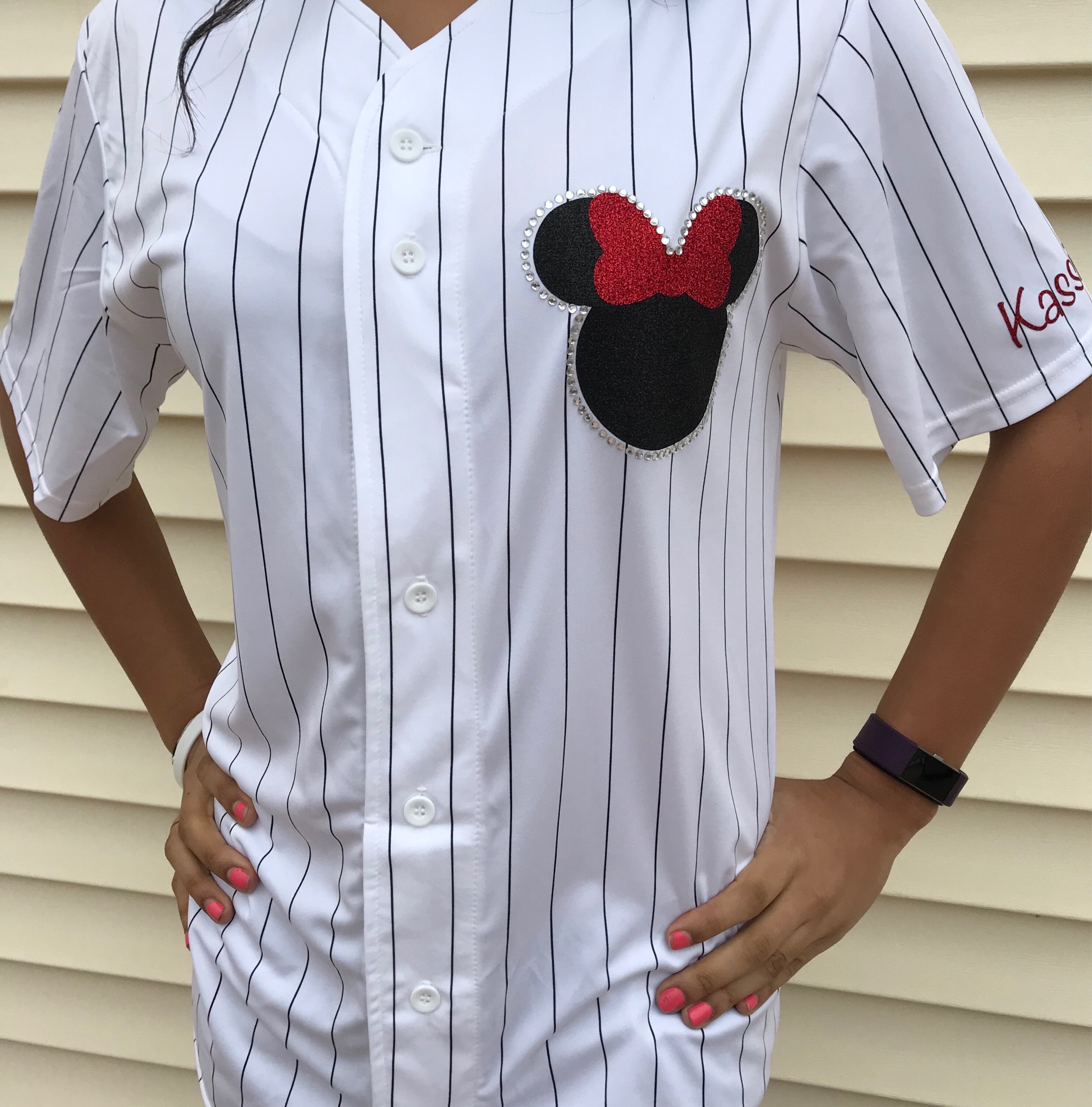 Baseball Jersey for the Cheerleading or Dance Summit Glitter Etsy