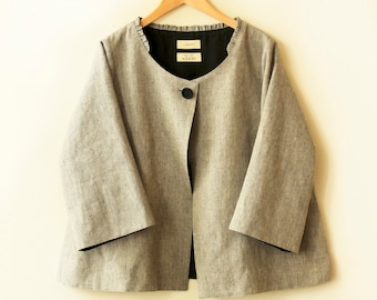 LINNET Pattern /No.93 Simple Jacket