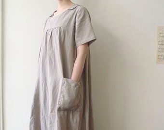 LINNET Pattern / No.80 Tablier Dress