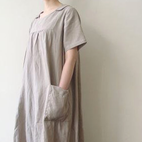 LINNET Pattern / No.120 Hoodie Dress - Etsy