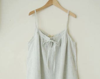 LINNET Pattern /new!No.111 Long Camisole  +XL,XXL