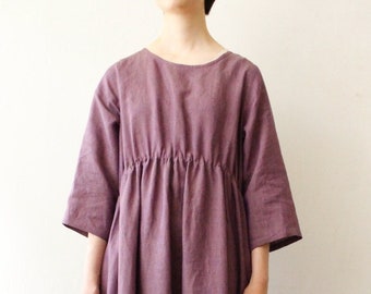 LINNET Pattern / No.142 High Waist Gathered Dress