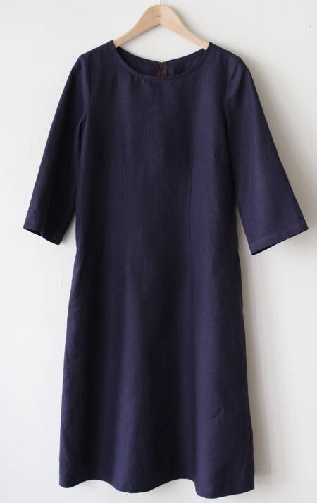 Linnet Sewing Patterns LINNET Pattern /no.112 Simple One Piece With Sleeves - Etsy
