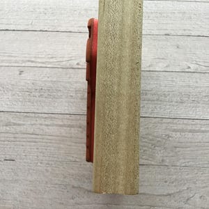 Timbro montato su legno vintage/ritirato Posh Impressions/Rubber Stampede Palm Tree immagine 7