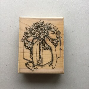 Vintage Stampington & Co. Elegantes Geschenk Holzstempel/Crafty Destash