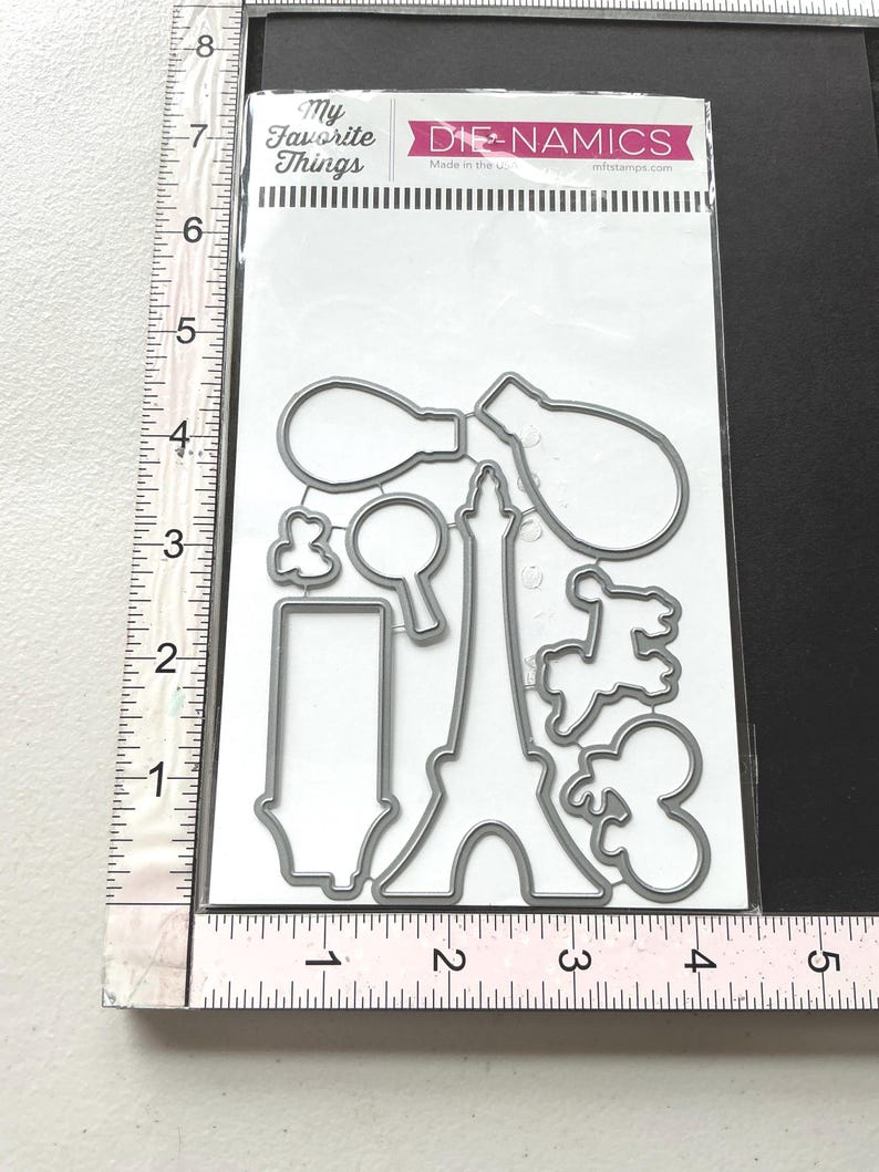 My Favorite Things "in Paris" Clear Stamp Set + Coordinating Die Set ...