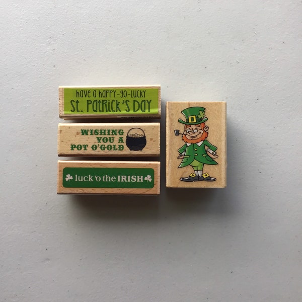 Used Rubber Stamps Etsy