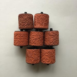 You Choose Retired Stampin' Up! Stampin' Around/Rollagraph Large 2 inch Rubber Stamp Wheels/Halloween/Christmas/Winter/Craft Destash