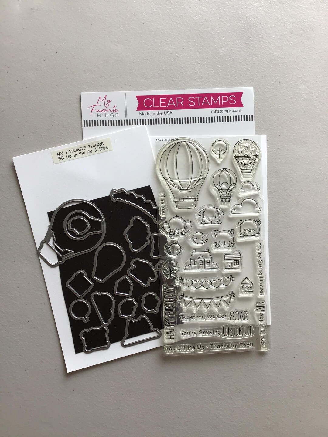 My Favorite Things "up in the Air" 4 X 8 Inch Clear Stamp Set ...