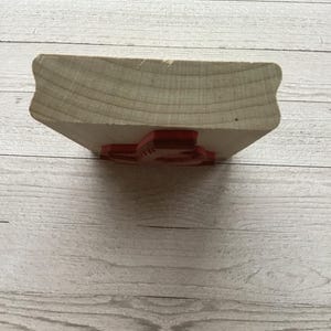 Timbro montato su legno vintage/ritirato Posh Impressions/Rubber Stampede Palm Tree immagine 6