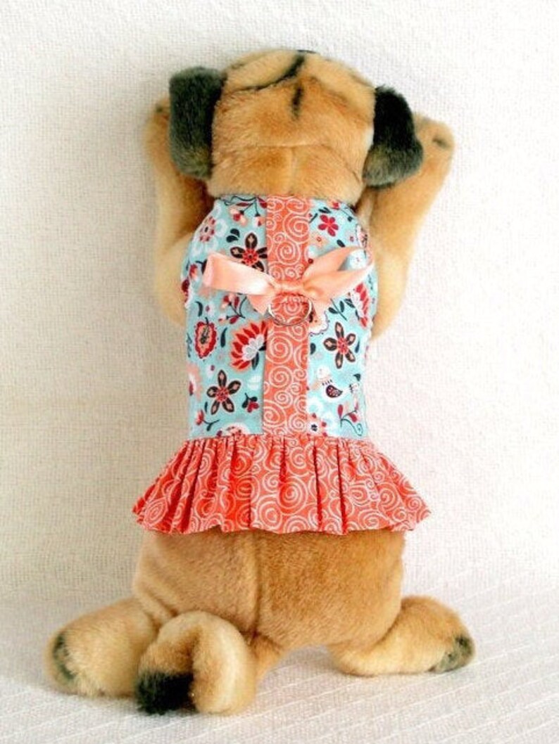 small dog harness dress