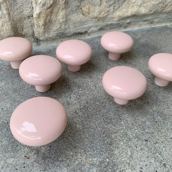Pink Dresser Knobs Etsy