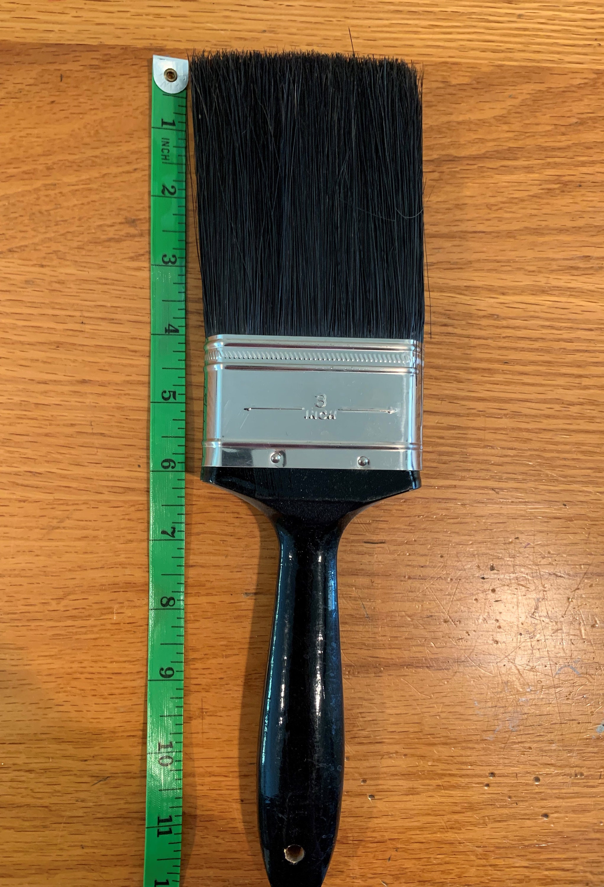 Unused Vintage 1970's Linzer Quality Paintbrush/3 Inch Pure Bristle