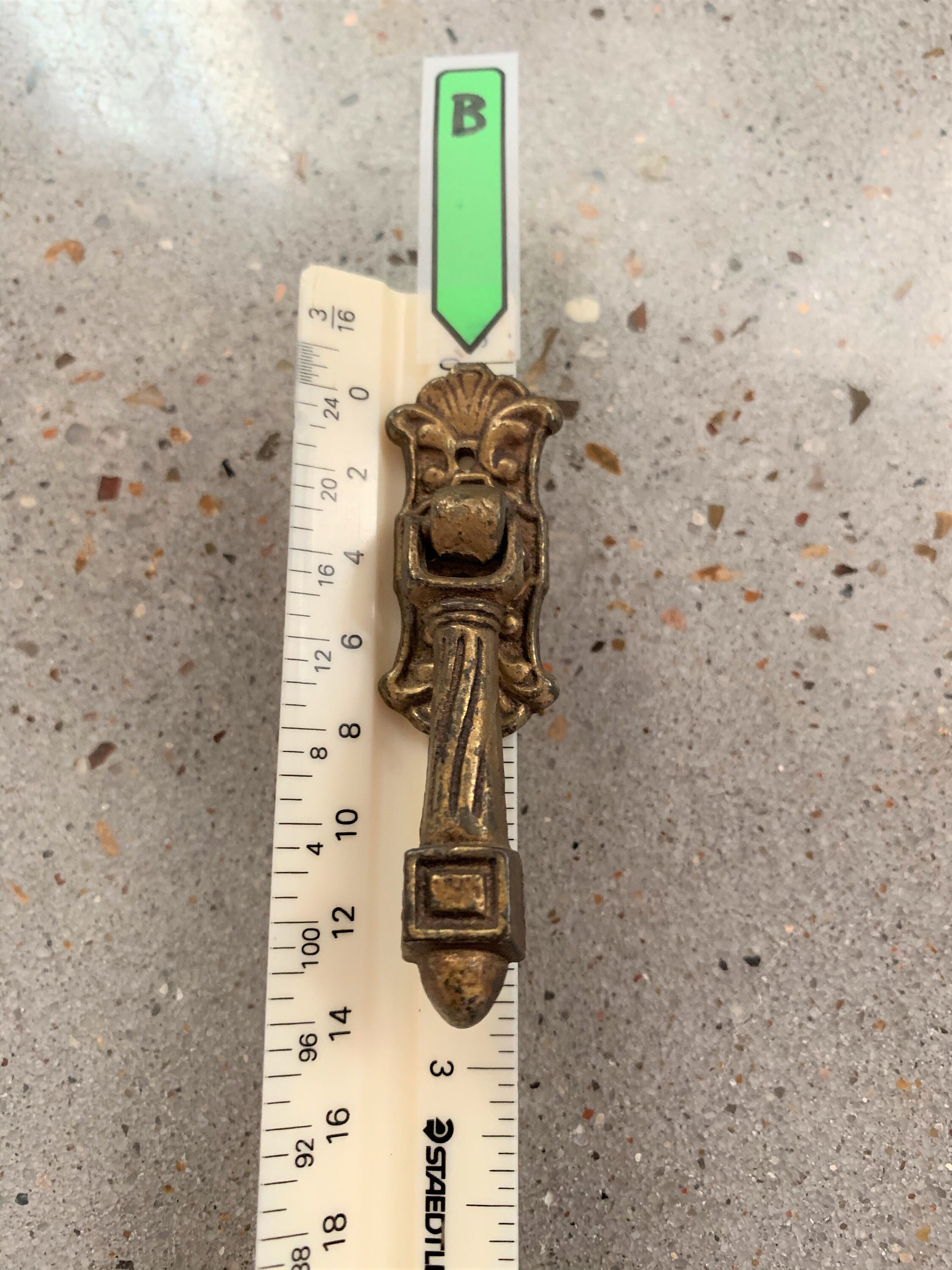 Brass Bail Pulls/ Jewelry Box Pulls/ William & Mary Drop Etsy