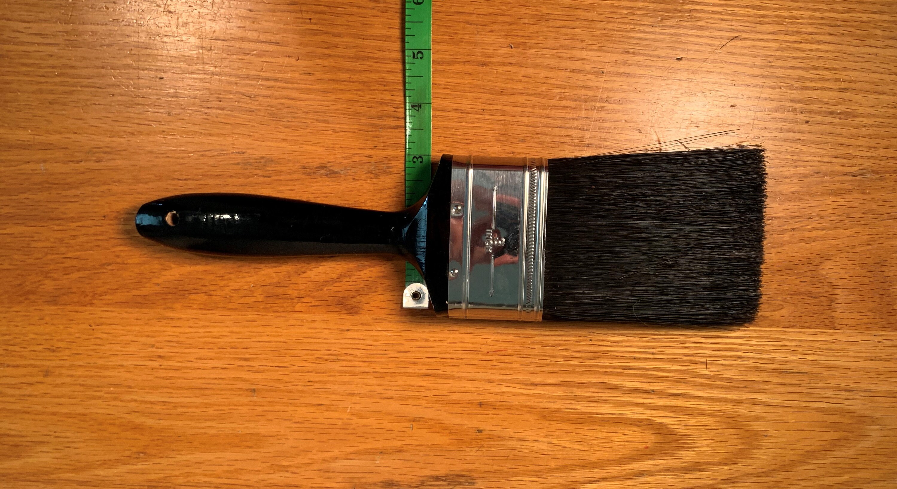 Unused Vintage 1970's Linzer Quality Paintbrush/3 Inch Pure Bristle