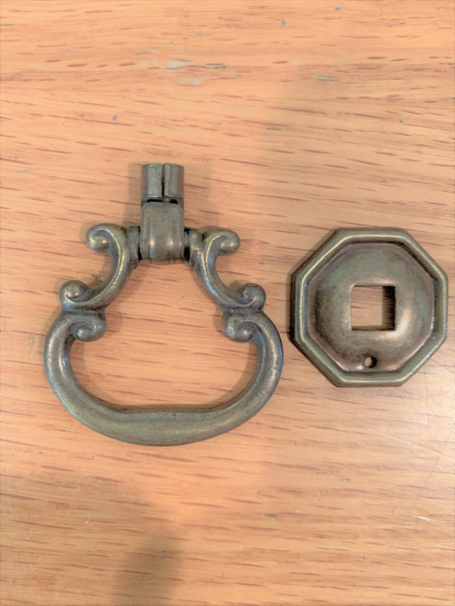 Vintage Brass Pulls/ Antique Brass Drop Pulls/over 35 Etsy