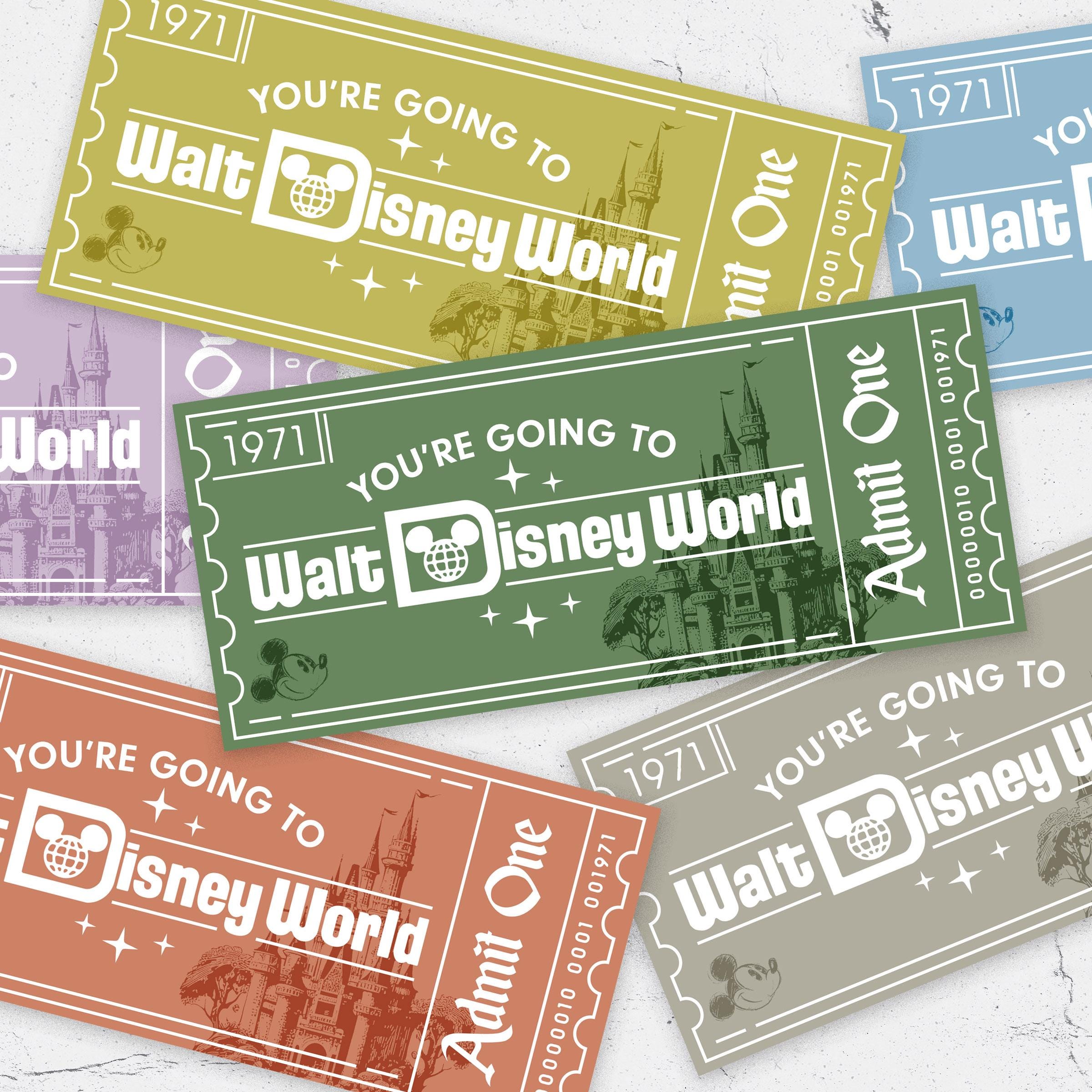 Walt Disney World Ticket - You're Going to Disney World - Digital Download