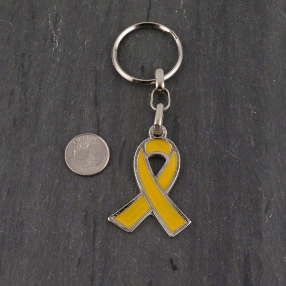【YEGG】Color ribbon keyring Yellow Ribbon Keyring | Israel Hostages Keychain | October 7