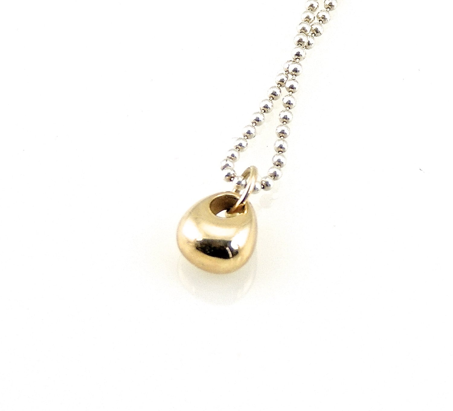 Nugget Corded Tie Necklace main image 1